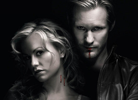Anna Paquin (Sookie) i Alexander Skarsgard (Eric) w serialu "Czysta krew" /materiały prasowe