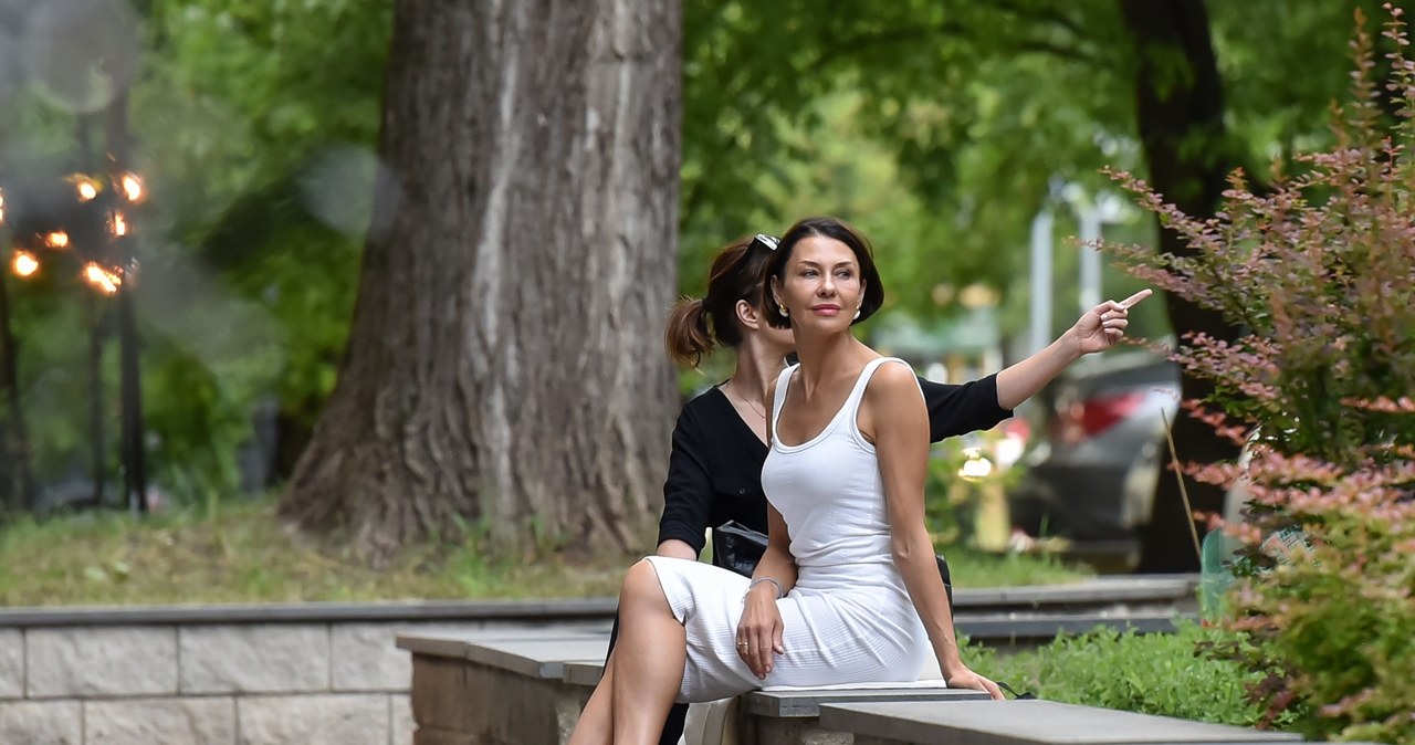 Anna Popek przy okazji znalazła chwilę na selfie /pomponik exclusive