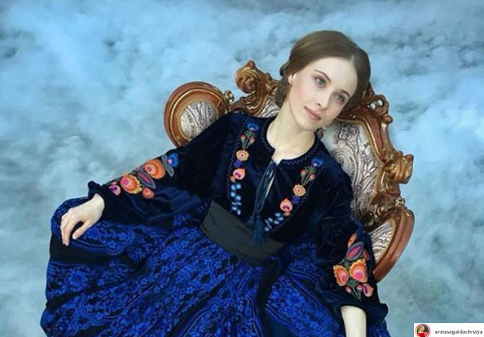 Anna Sagaidachnaya gra jedną z głównych ról w serialu telewizyjnym "Zniewolona" /Instagram