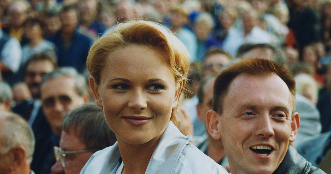 Anna Samusionek i Paweł Burczyk w 1999 roku /AKPA