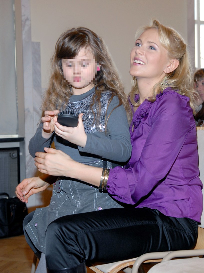 Anna Samusionek z córką /- /MWMedia