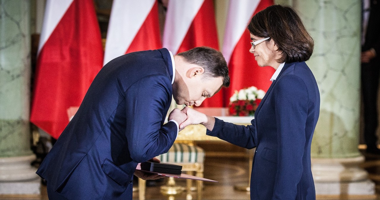 Anna Streżyńska i Andrzej Duda /- /East News