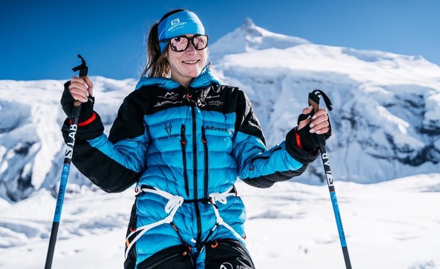 Anna Tybor zdobyła Manaslu! Polka zjeżdża ze szczytu na nartach 