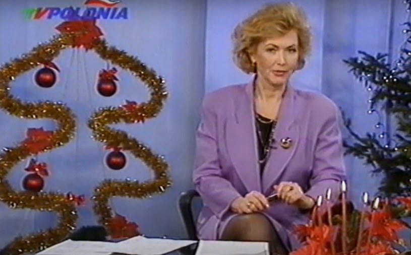 Anna Wanda Głębocka na antenie (Screen: youtube.com) /materiał zewnętrzny