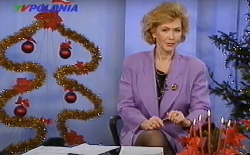 Anna Wanda Głębocka na antenie (Screen: youtube.com) /YouTube