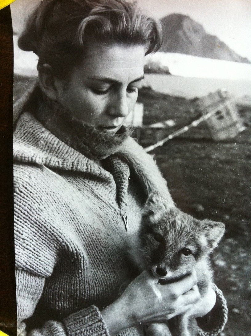 Anna Wanda Siedlecka na Spitsbergenie, 1960 r. /Muzeum Historyczne w Legionowie /Styl.pl/materiały prasowe