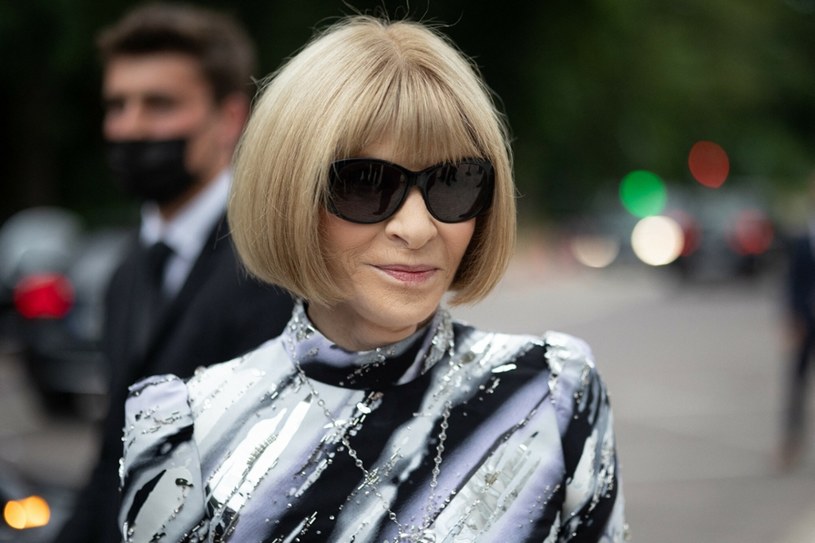 Anna Wintour od lat jest wierna cięciu w stylu boba /Lafargue Raphael/ABACA/Abaca/East News /East News