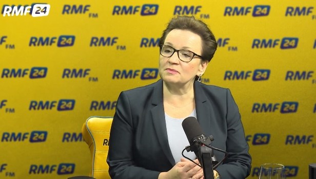 Anna Zalewska, minister edukacji narodowej. Fot. Karolina Bereza /RMF
