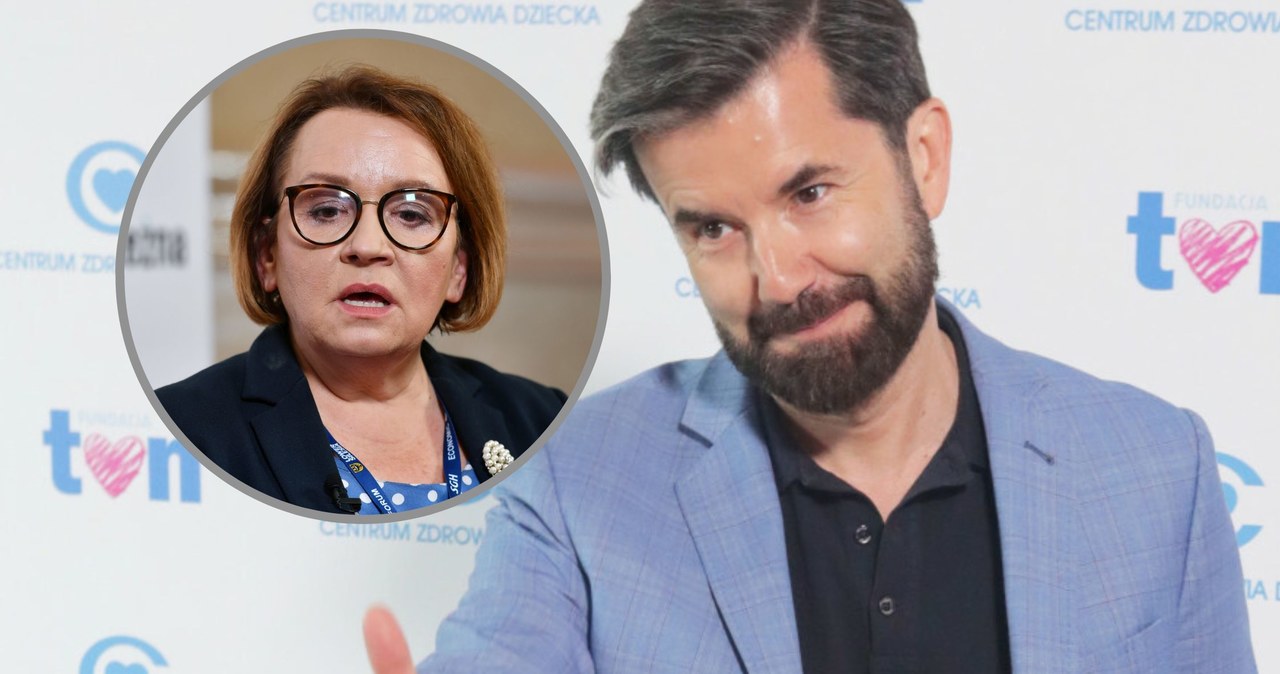 Anna Zalewska zaliczyła wpadkę w programie TVN 24. Piotr Marciniak zareagował