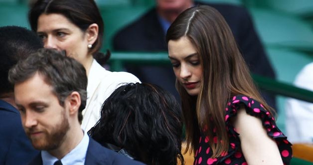 Anne Hathaway, Adam Shulman &nbsp; /Julian Finney /Getty Images
