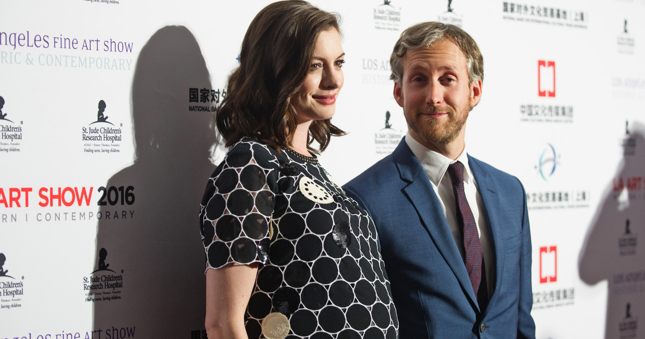 Anne Hathaway z mężem /Emma McIntyre /Getty Images