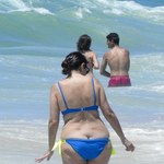 Anne Hidalgo w za małym bikini 