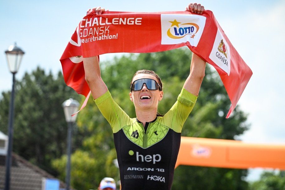 Anne Reichsmann była najlepsza wśród kobiet /LOTTO Challenge Gdańsk /