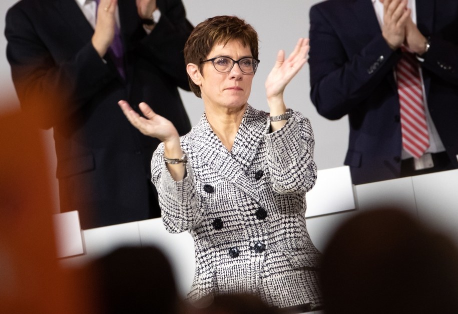 Annegret Kramp-Karrenbauer /HAYOUNG JEON /PAP/EPA