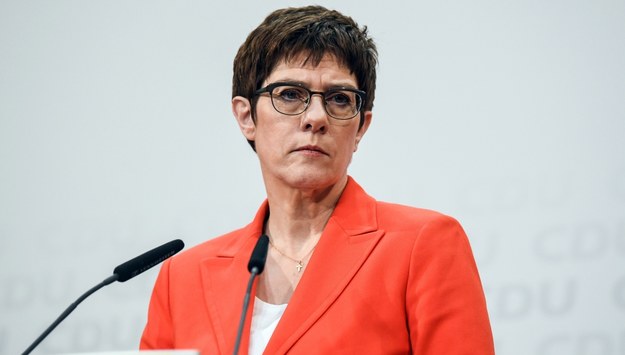 Annegret Kramp-Karrenbauer /FILIP SINGER /PAP/EPA