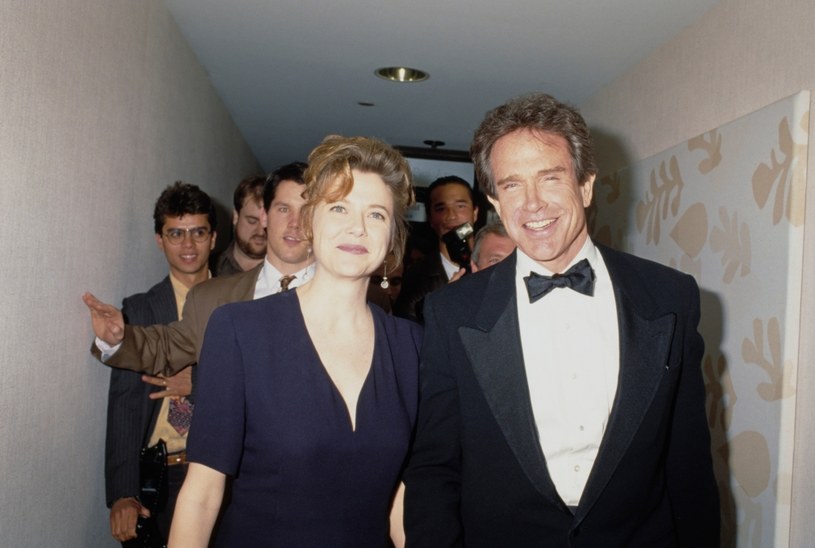 Annette Bening i Warren Beatty w 1992 roku /Vinnie Zuffante /Getty Images