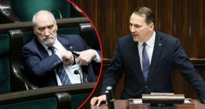 "Antek, czekam na pozew". Sikorski rzuca wyzwanie Macierewiczowi