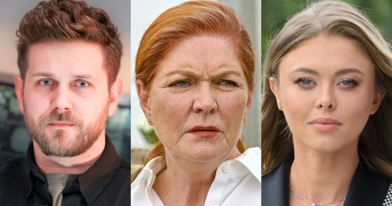 Antek Królikowski, Katarzyna Dowbor i Joanna Opozda /Telus, Niemiec, Kurnikowski /AKPA