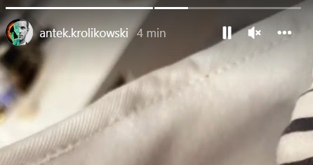 Antek Królikowski pokazał zdjęcie synka /Screen z instastory www.instagram.com/antek.krolikowski /Instagram