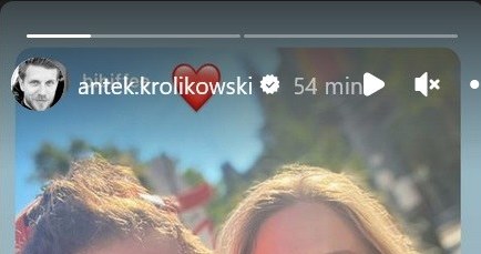 Antek Królikowski z nową partnerką /Antek Królikowski /Instagram