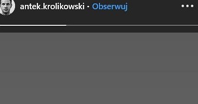 Antek Królikowski zamieścił nekrolog na swoim InstaStories /Instagram