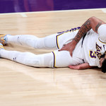 Anthony Davis znów kontuzjowany. Pechowy sezon zawodnika Lakers