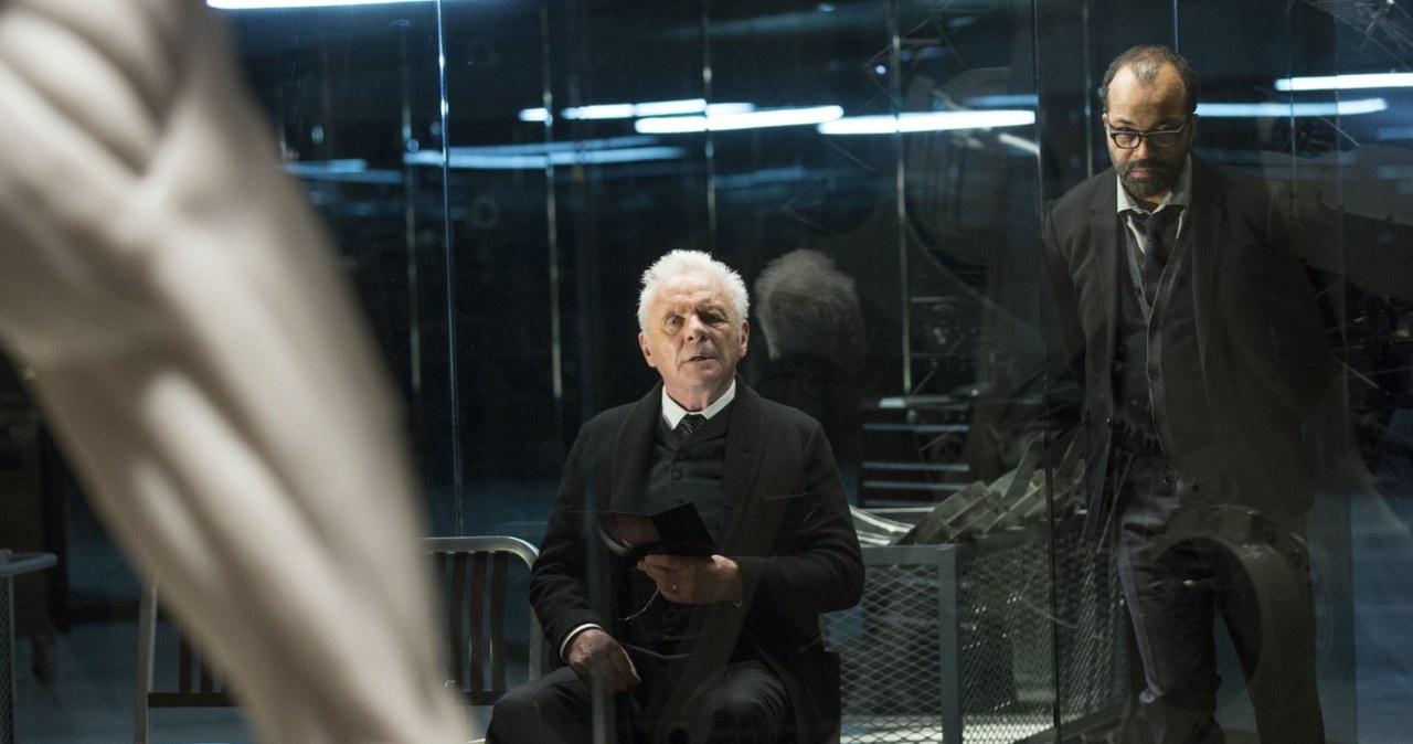 Anthony Hopkins w serialu "Westworld" /materiały dystrybutora