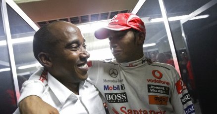 Anthony i Lewis Hamilton /AFP