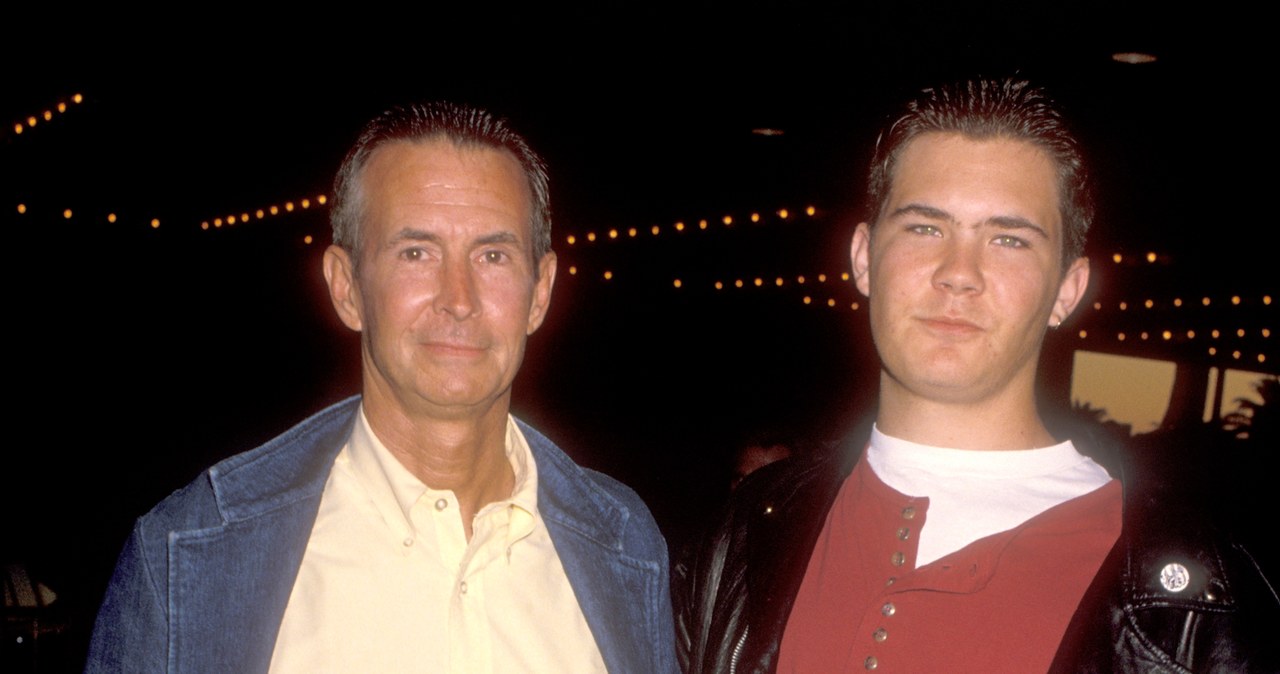 Anthony i Oz Perkins, 1990 r. / Ron Galella, Ltd./Ron Galella Collection via Getty Images /Getty Images