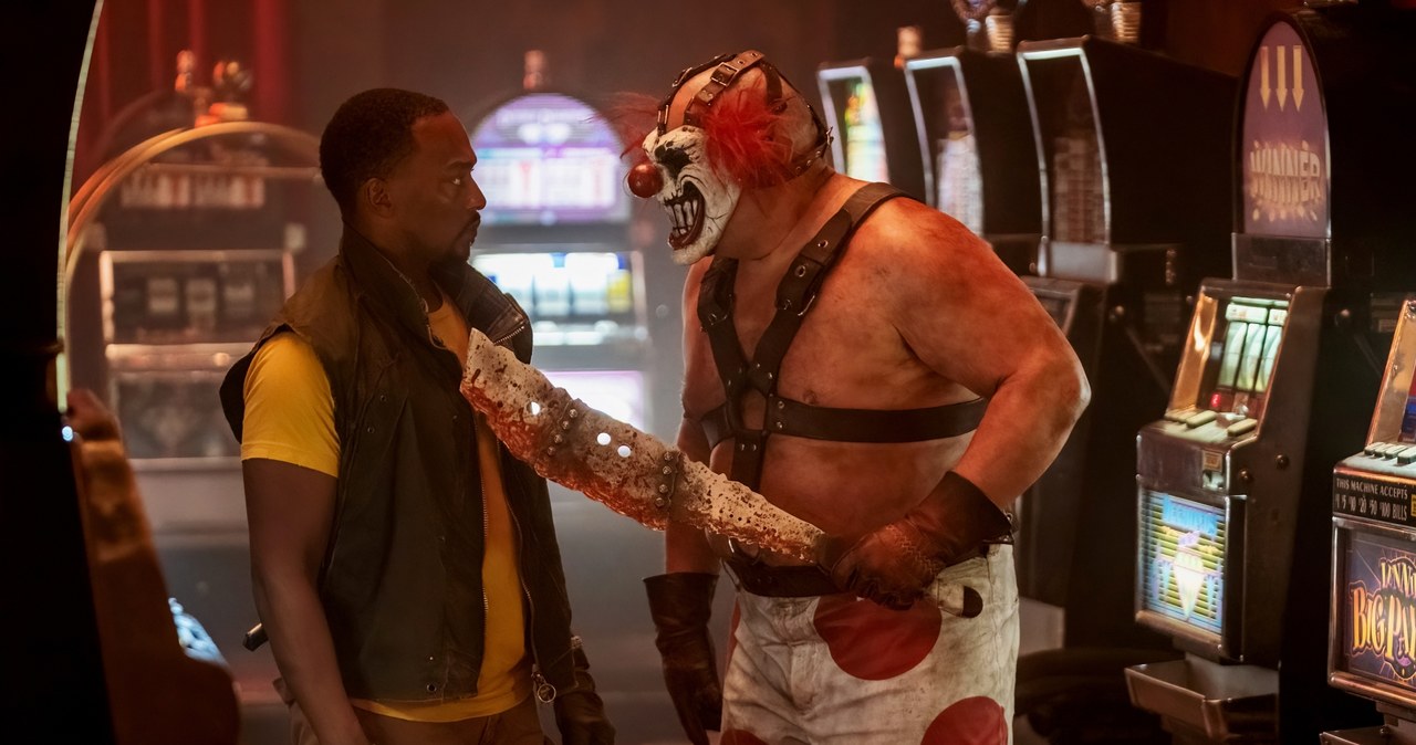 Anthony Mackie (L) w serialu "Twisted Metal" /HBO