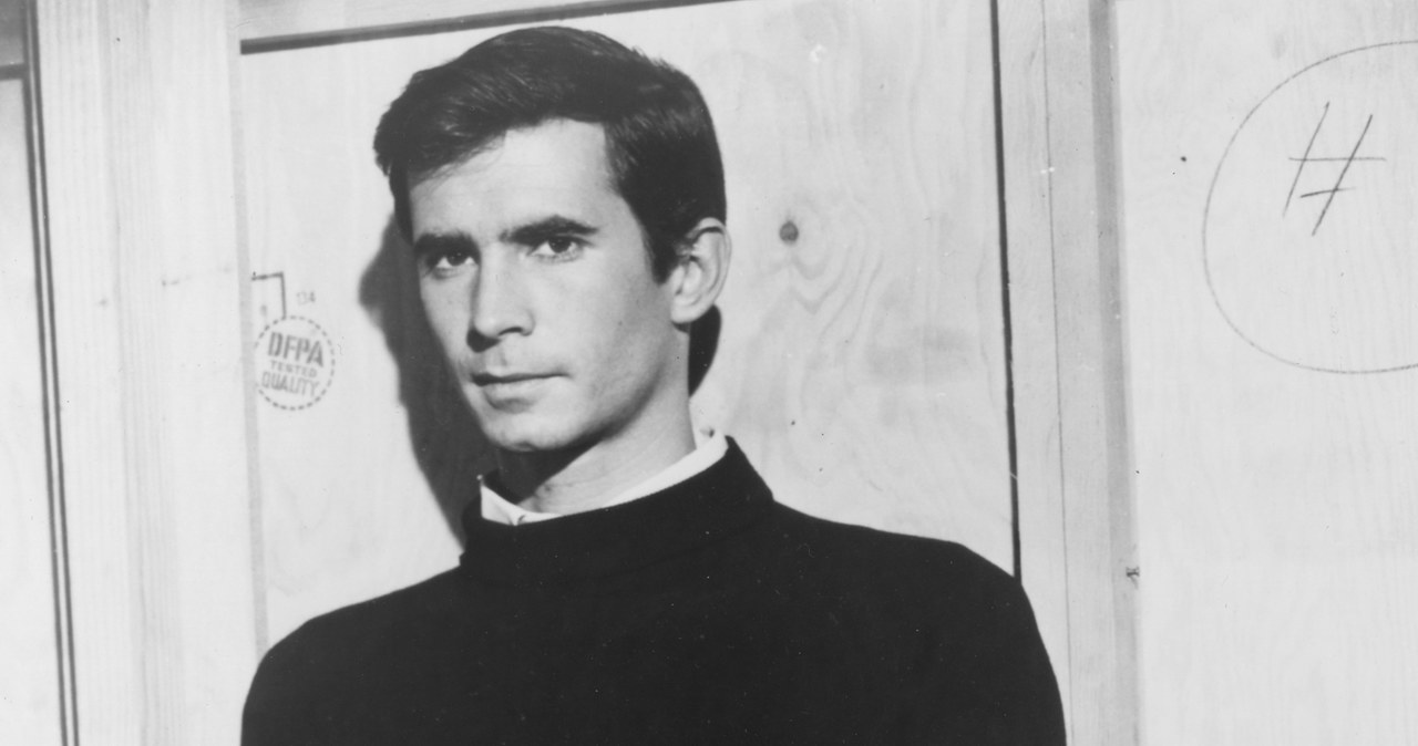 Anthony Perkins w filmie "Psychoza" /Screen Archives /Getty Images