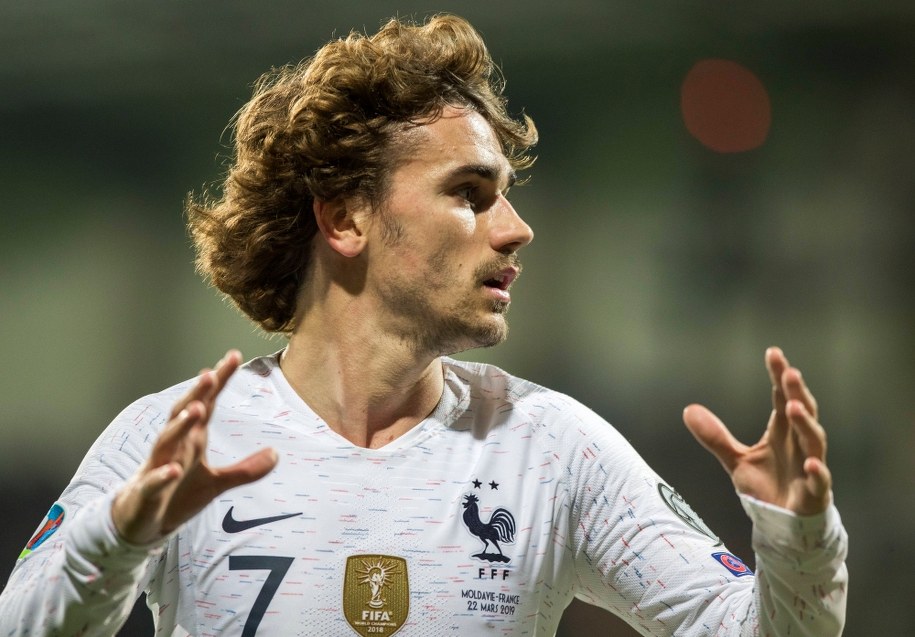 Antoine Griezmann /ECATERINA CIOBAN /PAP/EPA