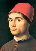 Antonello da Messina, Portret męski uważany czasem za autoportret, 1474-76 /Encyklopedia Internautica
