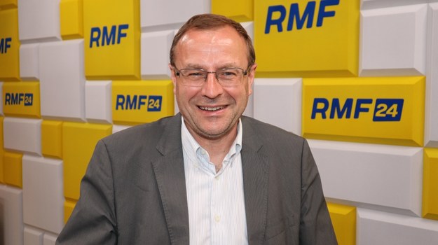 Antoni Dudek w studio RMF FM /Piotr Szydłowski /Archiwum RMF FM