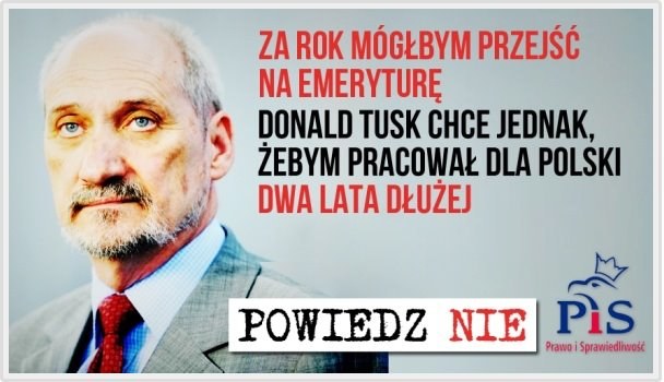 Macierewicz mógłby przejść na emeryturę, ale Tusk... Cóż. Strzelił sobie w stopę Antoni Macierewicz a reforma emerytalna /Źródło: "Asz Dziennik" /INTERIA.PL