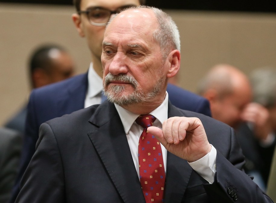Antoni Macierewicz /STEPHANIE LECOCQ  /PAP/EPA
