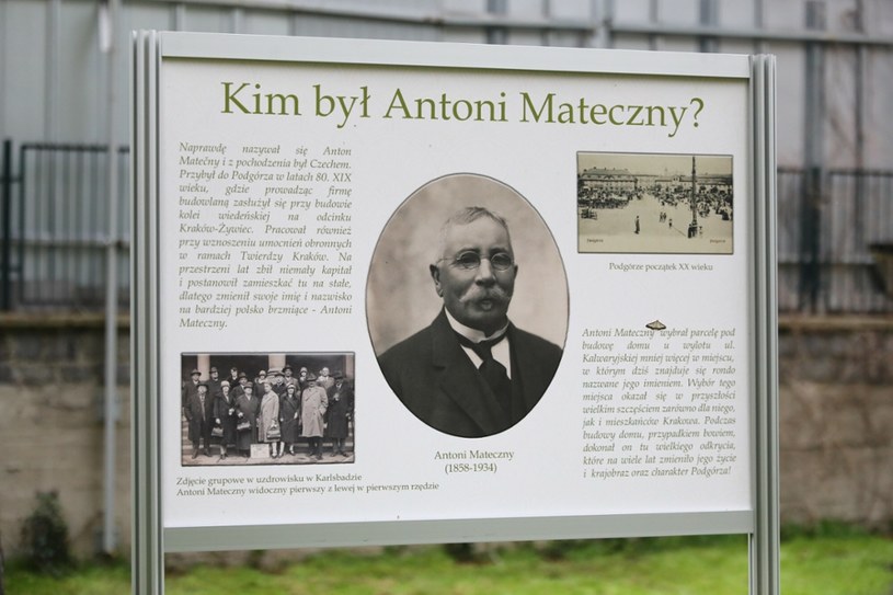 Antoni Mateczny był założycielem Zakładu Kąpielowego Wody Siarczano-Solankowej. /Beata Zawrzel /East News
