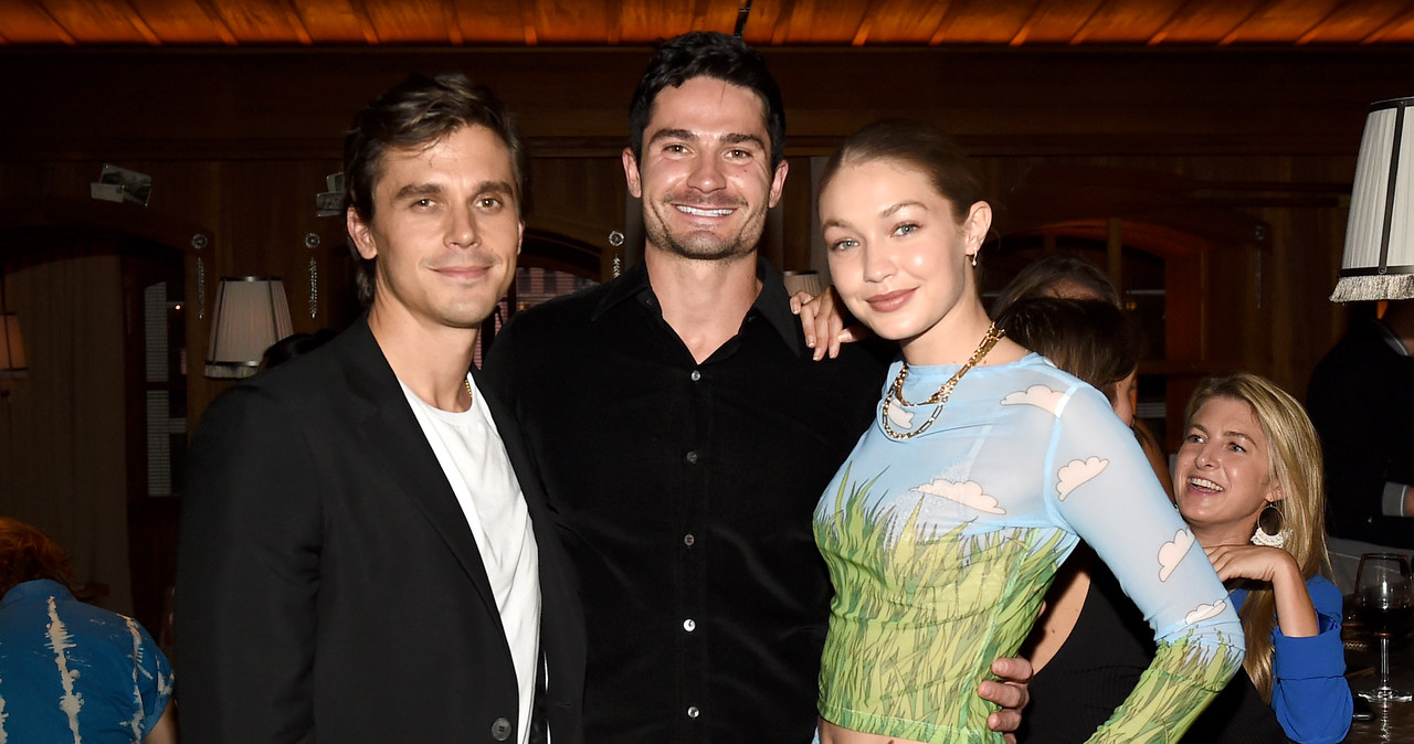 Antoni Porowski,  Kevin Harrington i Gigi Hadid /Ilya S. Savenok/Getty Images for Saks Fifth Avenue /Getty Images