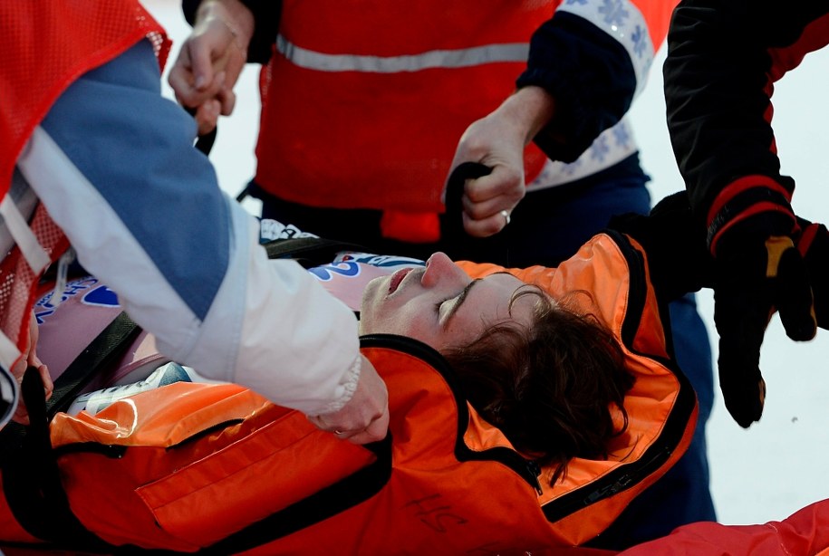 Antonin Hajek po wypadku /FILIP SINGER /PAP/EPA