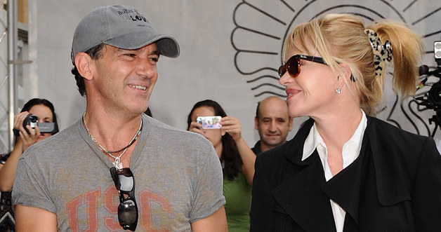 Antonio Banderas i Melanie Griffith, fot. Carlos Alvarez &nbsp; /Getty Images/Flash Press Media