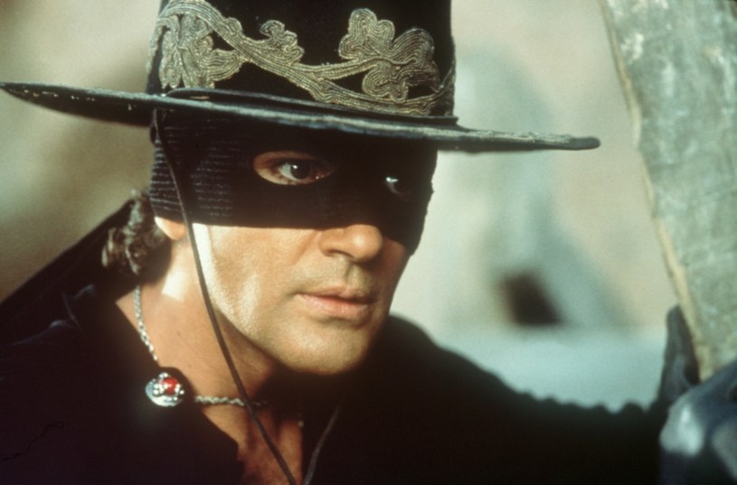 Antonio Banderas jako Zorro /Ronald Siemoneit/Sygma/Sygma /Getty Images