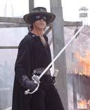 Antonio Banderas w filmie "Maska Zorro" /