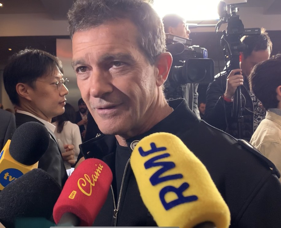 Antonio Banderas /Paweł Żuchowski /RMF FM