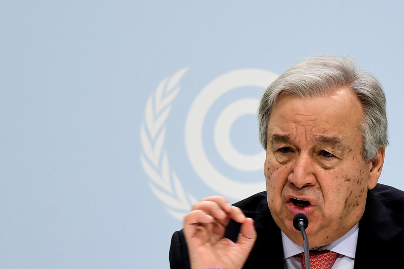 Antonio Guterres na COP25 /AFP