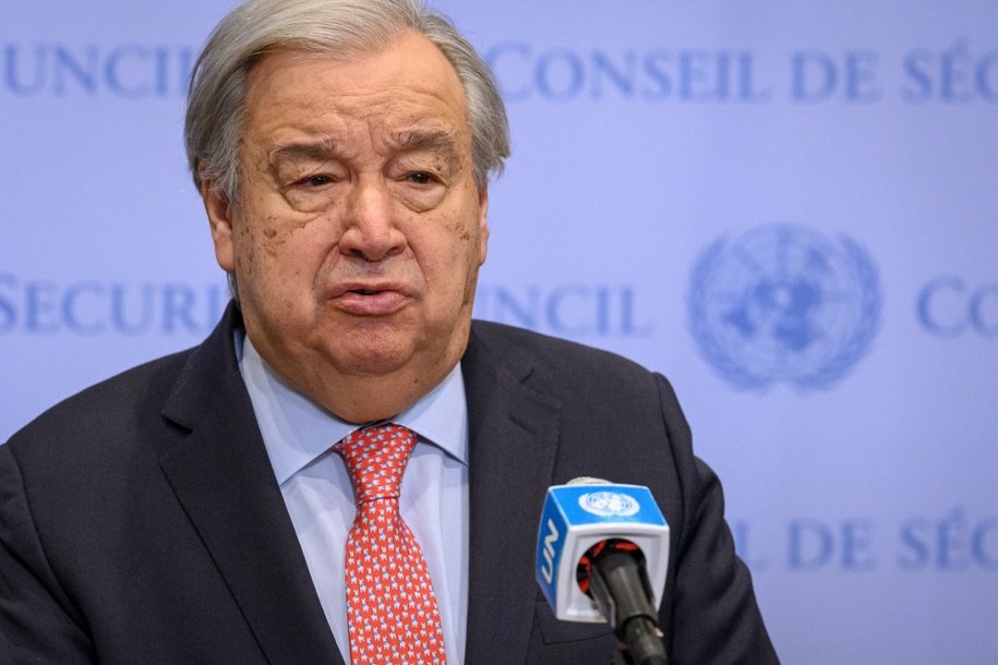Antonio Guterres nie ma dobrych wiadomości /Loey Felipe/UN Photo/Xinhua News/East News /East News