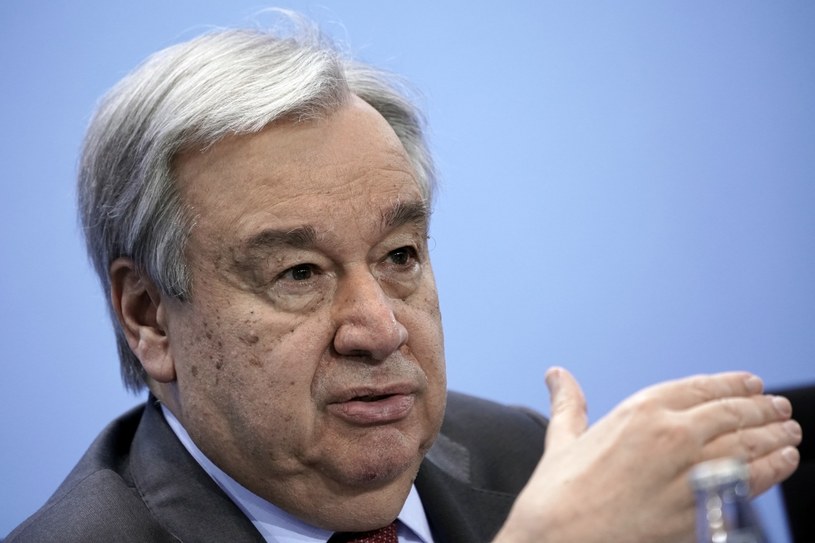 Antonio Guterres, sekretarz generalny ONZ /MICHAEL KAPPELER / POOL / AFP /AFP