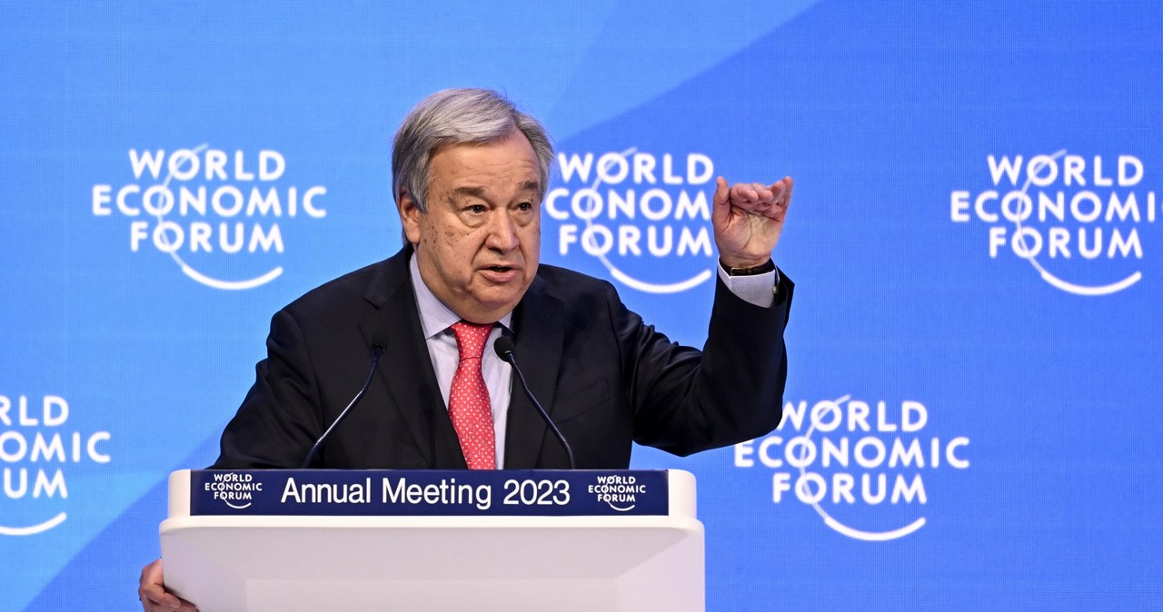Antonio Guterres, sekretarz generalny ONZ / FABRICE COFFRINI /AFP