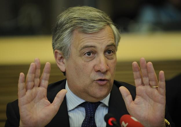 Antonio Tajani, komisarz UE ds. przemysłu /AFP