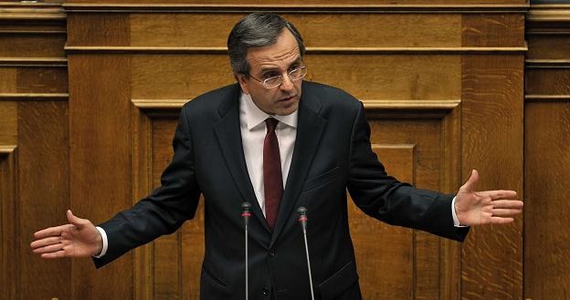 Antonis Samaras, premier greckiego rządu /AFP