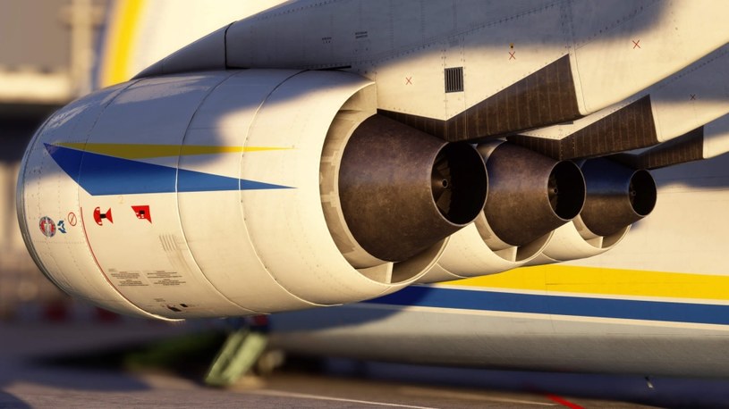 Antonov An-225 Mrija w dodatku do Microsoft Flight Simulator /materiały prasowe